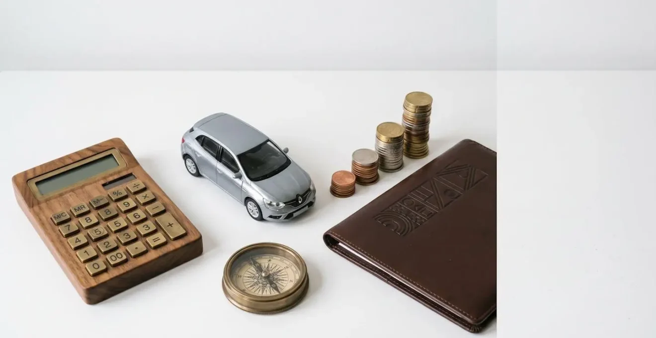 Illustration représentant les éléments clés du calcul d'une prime d'assurance automobile
