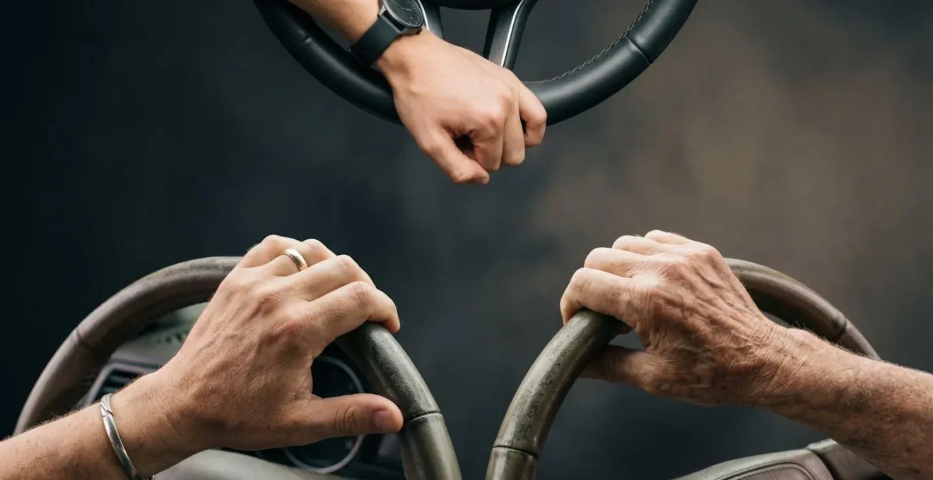 Illustration symbolique représentant différents profils de conducteurs automobiles dans un contexte d'assurance